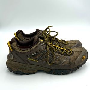 North Face brown Ultra 110 hiking waterproof shoes 12